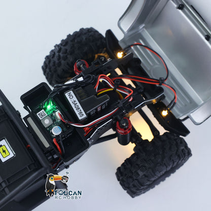 CR18P V3 THunter 1/18 RC Kletterauto 2,4G Drahtlose Steuerung 4WD Rock Crawler Auto Hobbywing Bürstenloser Motor ESC RTR LED-Leuchten