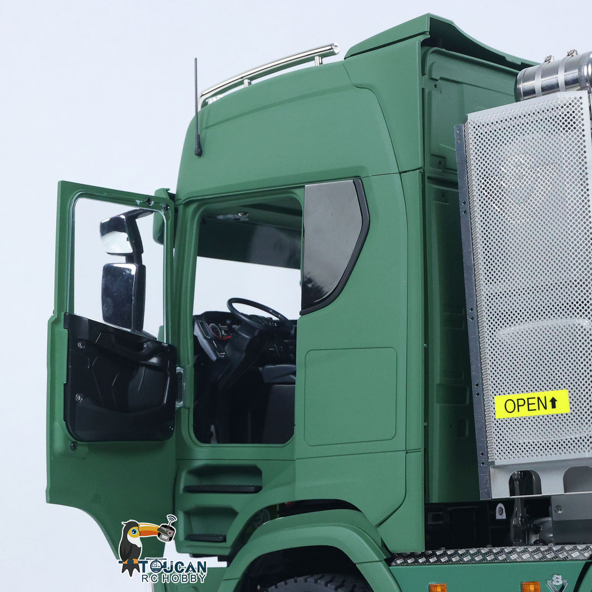 MD-SC-88 1/14 Metal 8x8 RC Tractor Truck RTR w/Differential Locks Wheel Reduction Sound & Light Battery Included