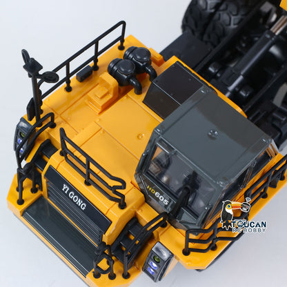 TOUCAN RC HOBBY SOLD OUT Ready To Run 1/50 Electric Remote Control Dump Mining Truck RC Construction Vehicle Tipper Model Lights Sounds Effect USB Cable