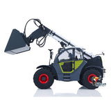 In Stock JDM 128 Metal 1/14 RC Telescopic Hydraulic Forklift Multifunctional Model 4-Way Vavles Differential Lock 2Axles for Hobbyists