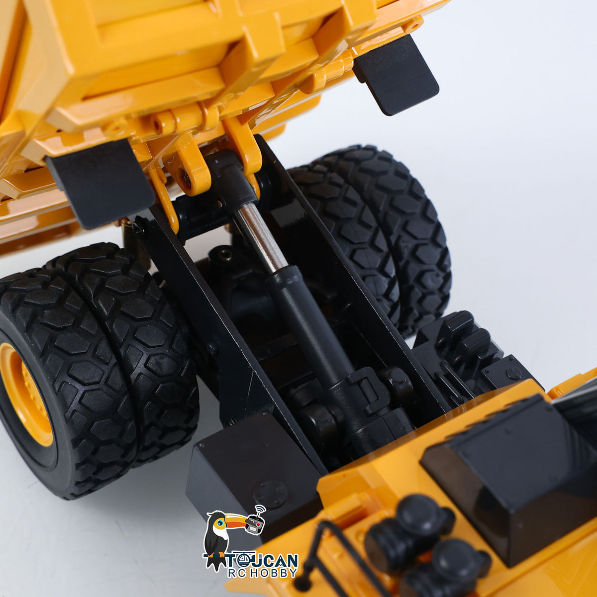 TOUCAN RC HOBBY SOLD OUT Ready To Run 1/50 Electric Remote Control Dump Mining Truck RC Construction Vehicle Tipper Model Lights Sounds Effect USB Cable