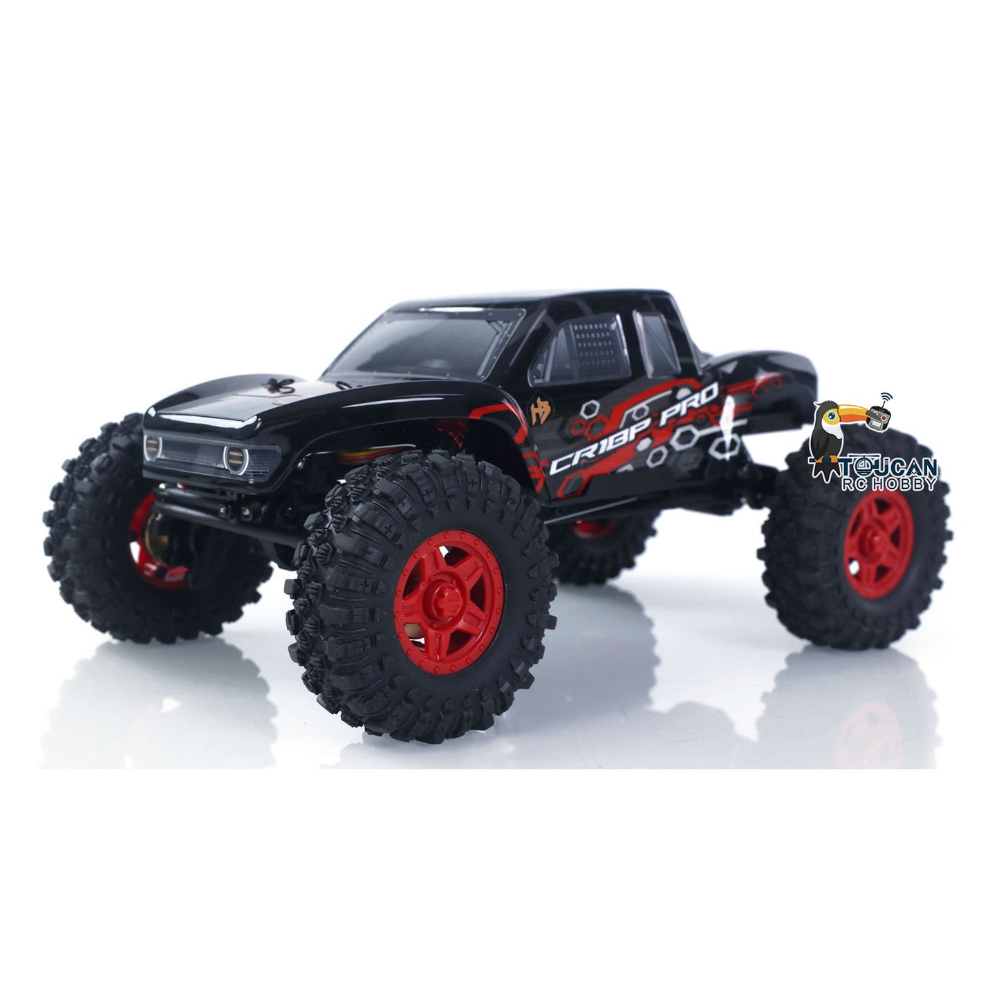 Fast Free Shipping 1/18 2.4G RC Rock Crawler Car 4*4 Remote Control Crawler CR18P PRO Juice Up Hobbywing Brushless Motor ESC Battery Ready to Run