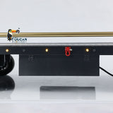 Metal 5 Axles Full Trailer for 1/10 1/8 RC Crawler 1/14 1/12 Hydraulic Truck Car