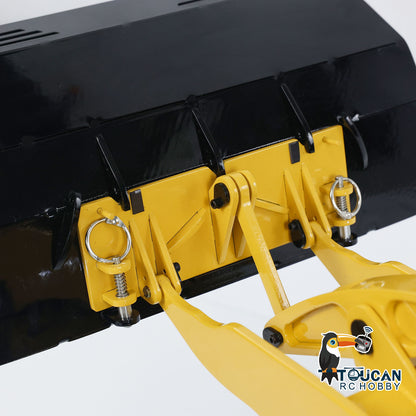 TOUCAN RC HOBBY XDRC 1/14 Hydraulic Wheel Loader 470 Radio Controlled Construcion Vehicle Metal Wheel-Side Axle Quick Coupler Light Sound System
