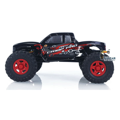Fast Free Shipping 1/18 2.4G RC Rock Crawler Car 4*4 Remote Control Crawler CR18P PRO Juice Up Hobbywing Brushless Motor ESC Battery Ready to Run