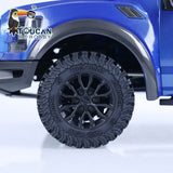 JDM F150 1/10 Metal Chassis RC Off-road Crawler ESC Servo Motor Radio System Light Remote Control Truck for Hobbyists