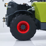 In Stock JDM 128 Metal 1/14 RC Telescopic Hydraulic Forklift Multifunctional Model 4-Way Vavles Differential Lock 2Axles for Hobbyists