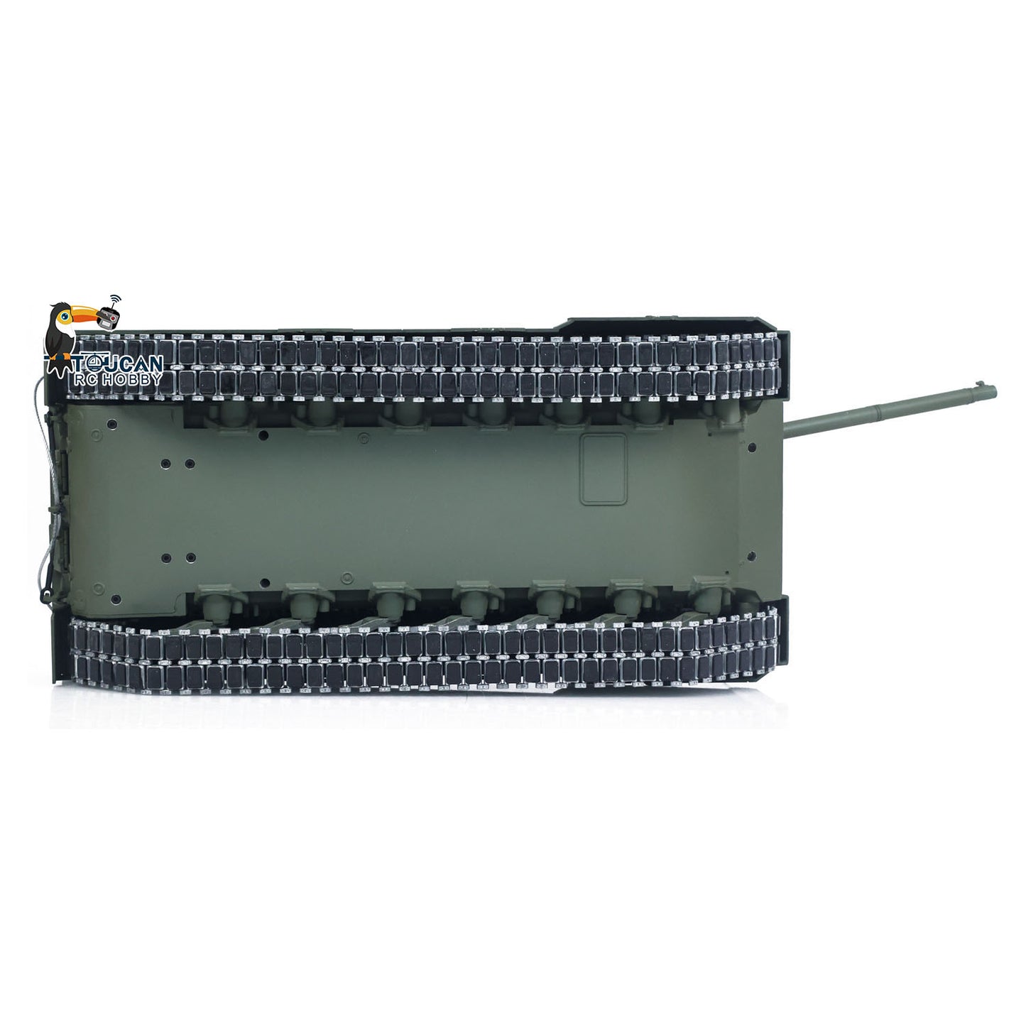 In Stock TOUCAN 1/16 Metal Remote Control Tank 3889 German Leopard A6 Turret 360 Rotation Barrel Recoil and Lifting System Elevation Smoke Unit