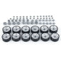 Metal Road Wheels Bearing Cap Tracks for Henglong 1/16 3958 IDF Merkava MK IV RC Tank Vehicle Model Upgraded Accessories