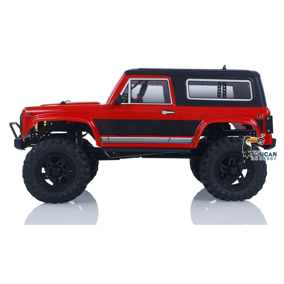 4WD RC Rock Crawler Auto Rushmore CR18P V3 1/18 2,4 GHz Crawler RTR Fahrzeug Hobbywing Bürstenloser Motor ESC Lichter USB-Ladegerät
