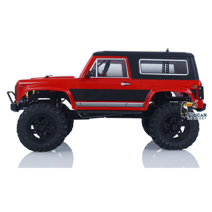 4WD RC Rock Crawler Auto Rushmore CR18P V3 1/18 2,4 GHz Crawler RTR Fahrzeug Hobbywing Bürstenloser Motor ESC Lichter USB-Ladegerät