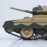 CoolBank 1/16 Radio Control Tank Crusader MK III 360 Degre Turret Rotation Barrel Recoil Elevation Light Sound Smoke System