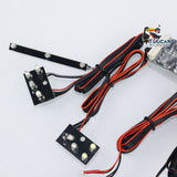 JDM F150 1/10 Metal RC Crawler Off Road Car Optional Plastic Light System Spare Part for Scale Model Hobbyists