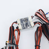 JDM F150 1/10 Metal RC Crawler Off Road Car Optional Plastic Light System Spare Part for Scale Model Hobbyists