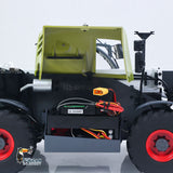 In Stock JDM 128 Metal 1/14 RC Telescopic Hydraulic Forklift Multifunctional Model 4-Way Vavles Differential Lock 2Axles for Hobbyists