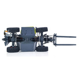 In Stock JDM 128 Metal 1/14 RC Telescopic Hydraulic Forklift Multifunctional Model 4-Way Vavles Differential Lock 2Axles for Hobbyists