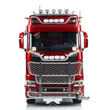 TOUCAN Montiert 1/14 RC Traktor Lkw 770S 6*6 Metall Chassis Licht Sound Rauch Differential Sperre