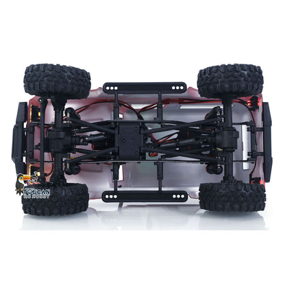4WD RC Rock Crawler Auto Rushmore CR18P V3 1/18 2,4 GHz Crawler RTR Fahrzeug Hobbywing Bürstenloser Motor ESC Lichter USB-Ladegerät
