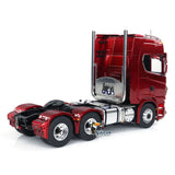 TOUCAN Montiert 1/14 RC Traktor Lkw 770S 6*6 Metall Chassis Licht Sound Rauch Differential Sperre