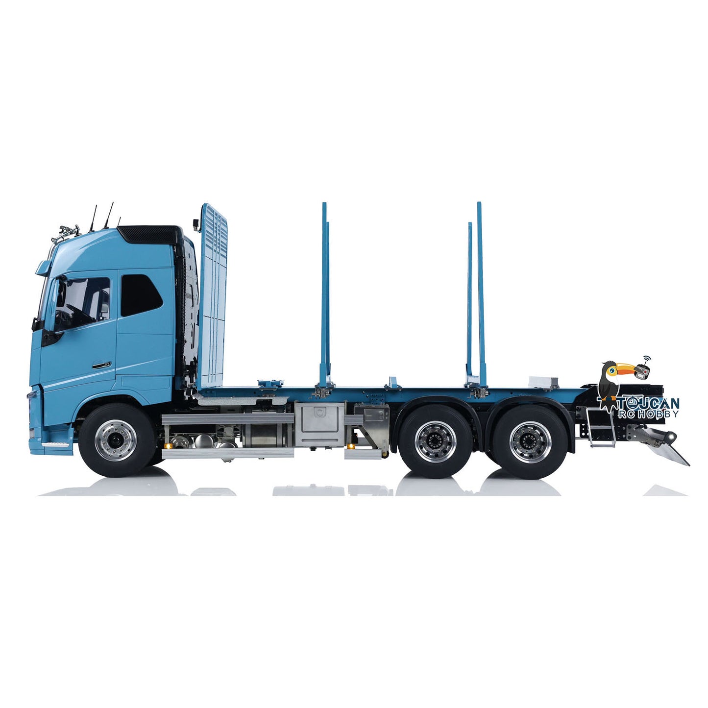 TAMIYA FH16 1/14 RC 750 Holztransporter 6X6 Verbessertes Metallchassis RTR Elektroauto 56360 2-Gang-Sendermotor