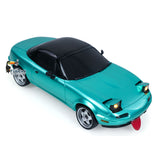 LDRC LD1804 1/18 2.4G 4X2 Remote Control Drift Car Brushed Motor ESC Servo Light System RC Racing Vehicle Assembled Model