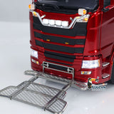 TOUCAN Montiert 1/14 RC Traktor Lkw 770S 6*6 Metall Chassis Licht Sound Rauch Differential Sperre