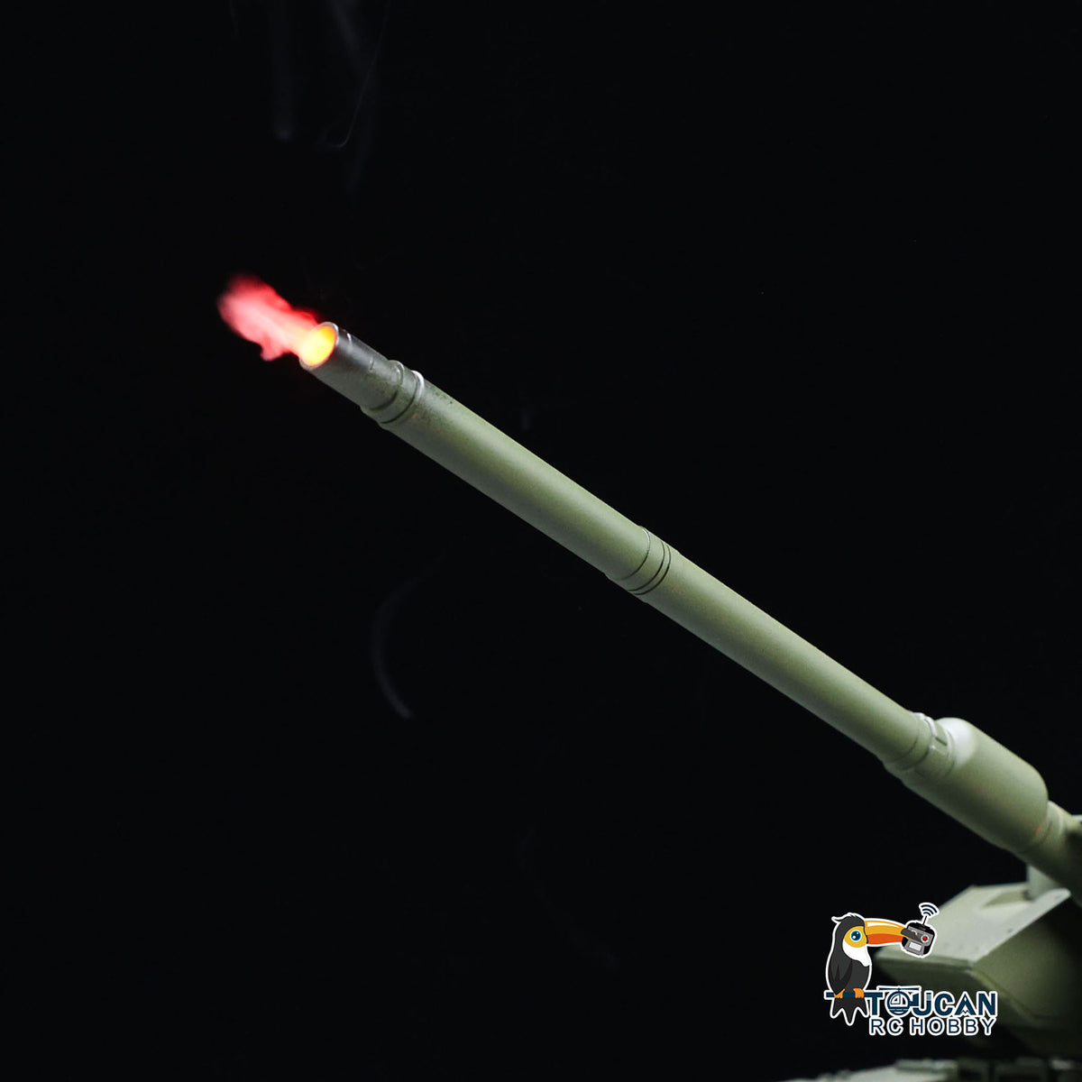 In Stock TOUCAN 1/16 Metal Remote Control Tank 3889 German Leopard A6 Turret 360 Rotation Barrel Recoil and Lifting System Elevation Smoke Unit
