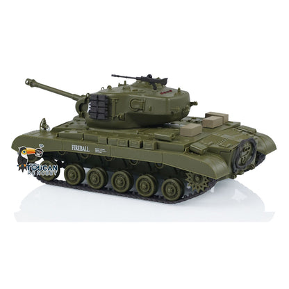 Henglong 1/30 Plastic USA M26 Pershing 3838 M4A3 Sherman 3898 RTR RC Tank With Infrared Combat System Battle Military Vehicle Model