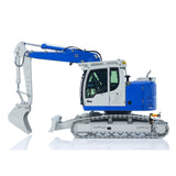 CUT Model 1/14 RC Hydraulic Excavator 914 5CH Valve Metal Remote Control Digger Warning Light Flysky ST8 Radio Sound System