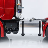 TOUCAN Montiert 1/14 RC Traktor Lkw 770S 6*6 Metall Chassis Licht Sound Rauch Differential Sperre