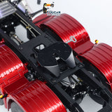 TOUCAN Montiert 1/14 RC Traktor Lkw 770S 6*6 Metall Chassis Licht Sound Rauch Differential Sperre