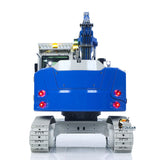 CNC Metal 1/14 RC Hydraulic Excavator CUT Model C914 5CH Valve 3 Arms Remote Control Digger Manual Quick Release Coupler