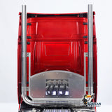 TOUCAN Montiert 1/14 RC Traktor Lkw 770S 6*6 Metall Chassis Licht Sound Rauch Differential Sperre