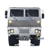 1/14 RC Off Road Military Truck Metal Body 6X6 Remote Control Transport Vehicle T815 3Speed Flysky ST8 Radio Differential Locks