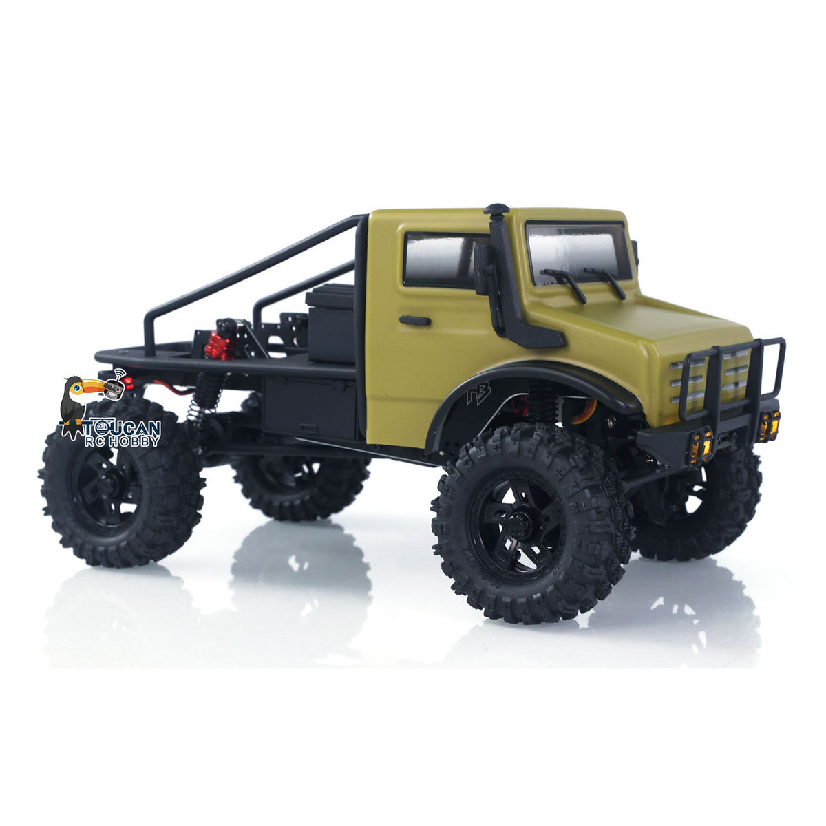 CR18P V3 THunter 1/18 RC Kletterauto 2,4G Drahtlose Steuerung 4WD Rock Crawler Auto Hobbywing Bürstenloser Motor ESC RTR LED-Leuchten