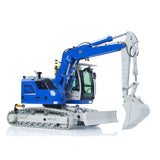 CUT Model 1/14 RC Hydraulic Excavator 914 5CH Valve Metal Remote Control Digger Warning Light Flysky ST8 Radio Sound System