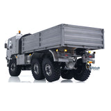 1/14 RC Off Road Military Truck Metal Body 6X6 Remote Control Transport Vehicle T815 3Speed Flysky ST8 Radio Differential Locks