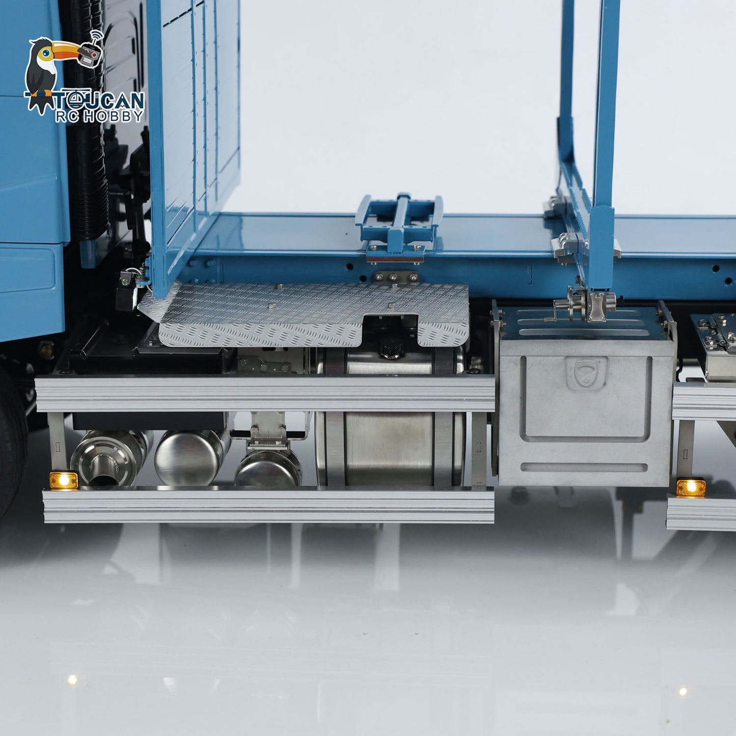 TAMIYA FH16 1/14 RC 750 Holztransporter 6X6 Verbessertes Metallchassis RTR Elektroauto 56360 2-Gang-Sendermotor