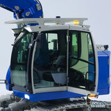 CNC Metal 1/14 RC Hydraulic Excavator CUT Model C914 5CH Valve 3 Arms Remote Control Digger Manual Quick Release Coupler