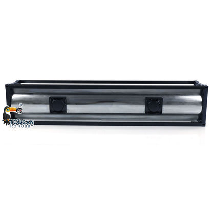 TOUCAN RC HOBBY  40ft Metal Oil Tank for Remote Control Semi Trailer 1/14 DIYya LESU RC Tractor Truck Model Car Toys
