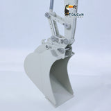 CUT Model 1/14 RC Hydraulic Excavator 914 5CH Valve Metal Remote Control Digger Warning Light Flysky ST8 Radio Sound System