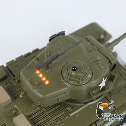 Henglong 1/30 Plastic USA M26 Pershing 3838 M4A3 Sherman 3898 RTR RC Tank With Infrared Combat System Battle Military Vehicle Model