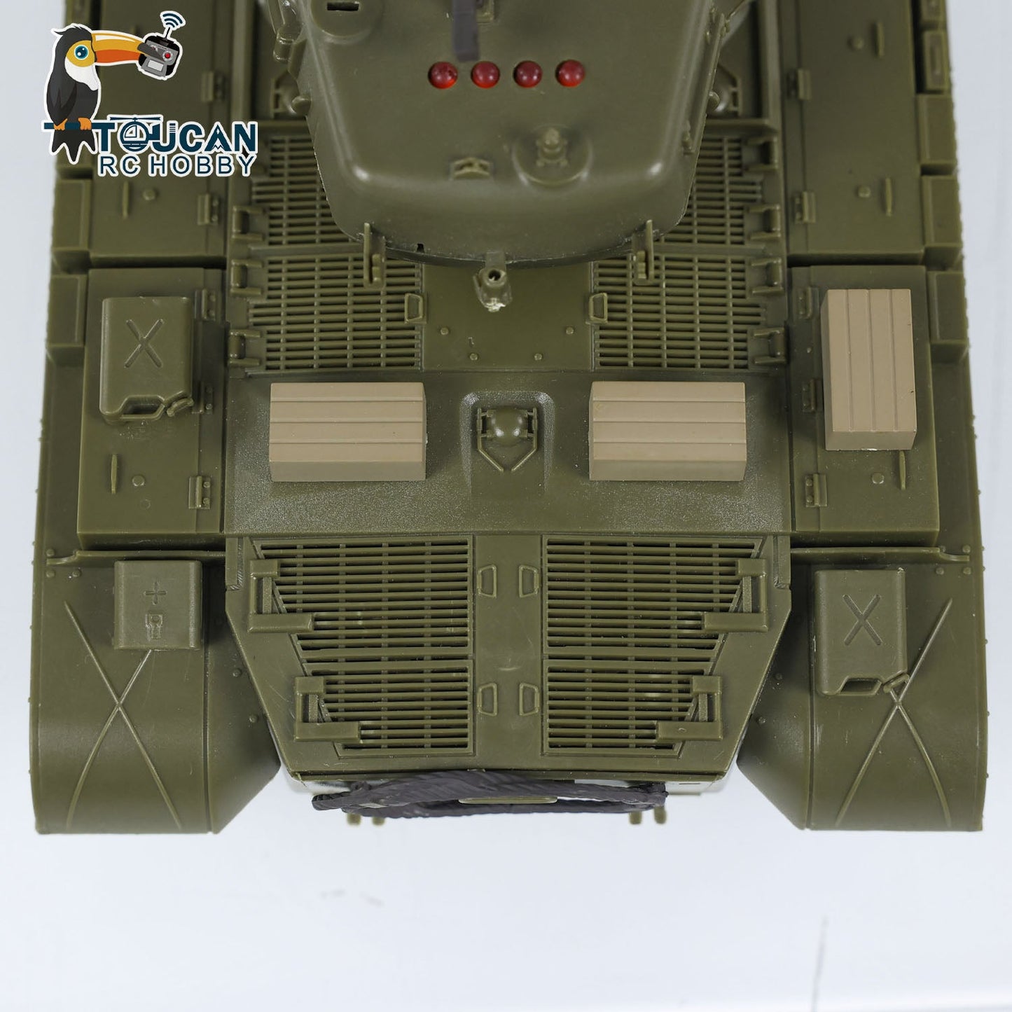 Henglong 1/30 Plastic USA M26 Pershing 3838 M4A3 Sherman 3898 RTR RC Tank With Infrared Combat System Battle Military Vehicle Model