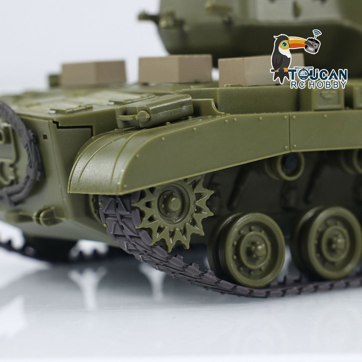 Henglong 1/30 Plastic USA M26 Pershing 3838 M4A3 Sherman 3898 RTR RC Tank With Infrared Combat System Battle Military Vehicle Model