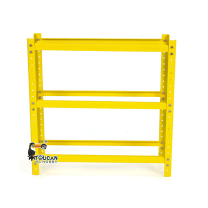 TOUCAN RC HOBBY Metal Tire Rack for 1/14 RC Tractor Truck 1/10 1/12 Remote Control Car Model Simulation Vehicle Hobby Model DIY Parts
