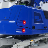 CNC Metal 1/14 RC Hydraulic Excavator CUT Model C914 5CH Valve 3 Arms Remote Control Digger Manual Quick Release Coupler