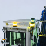 CNC Metal 1/14 RC Hydraulic Excavator CUT Model C914 5CH Valve 3 Arms Remote Control Digger Manual Quick Release Coupler