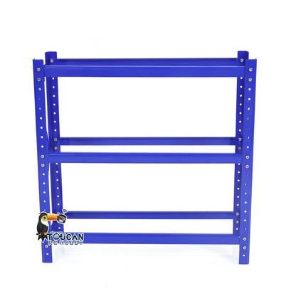 TOUCAN RC HOBBY Metal Tire Rack for 1/14 RC Tractor Truck 1/10 1/12 Remote Control Car Model Simulation Vehicle Hobby Model DIY Parts