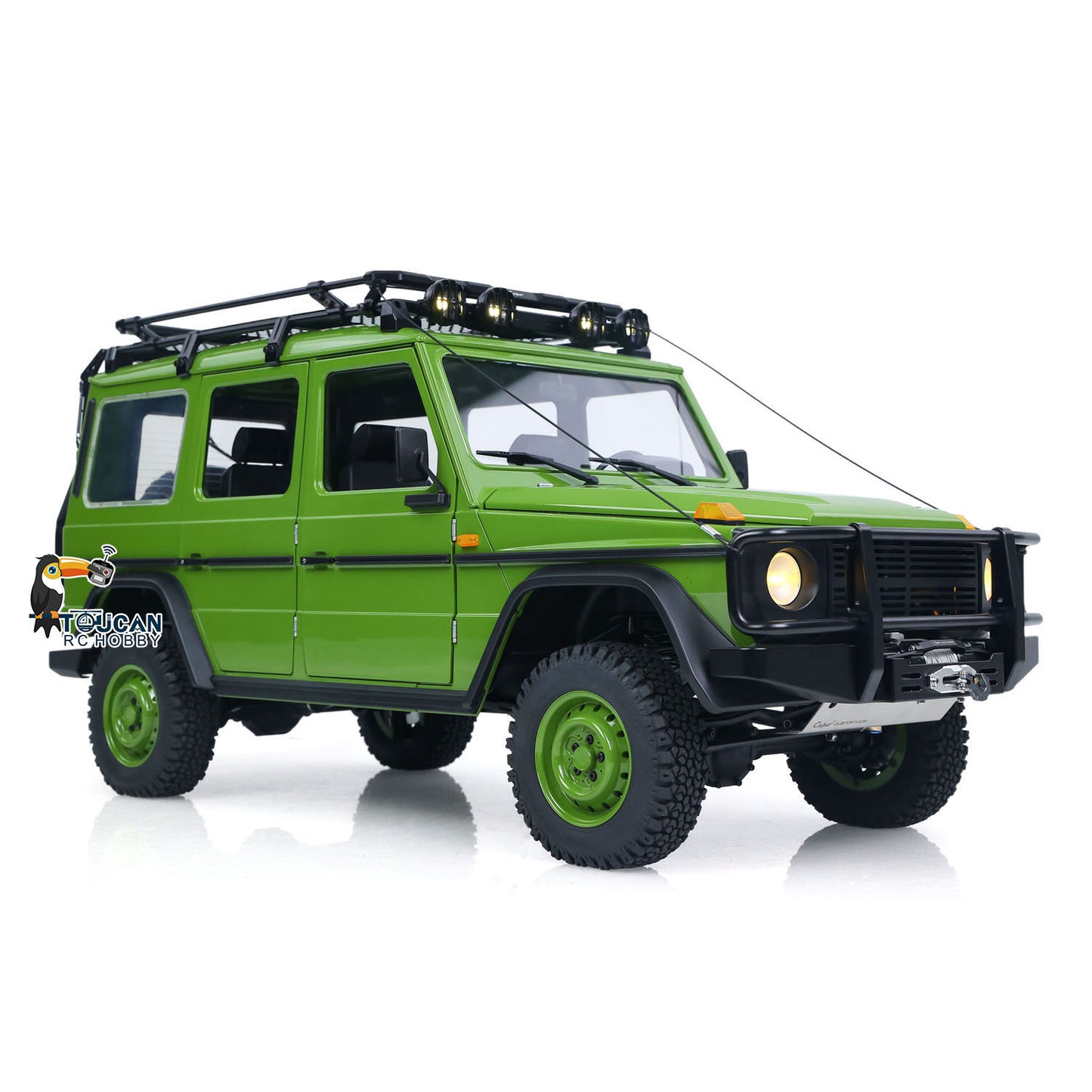 TOUCAN RC HOBBY In Stock CAPO W460 4X4 1/8 RC Off Road Car 2Speed RTR Crawler Axle Diff Lock Sound Light Winch AXE PLUS R3 ESC 540L KRAKEN 1400KV Motor