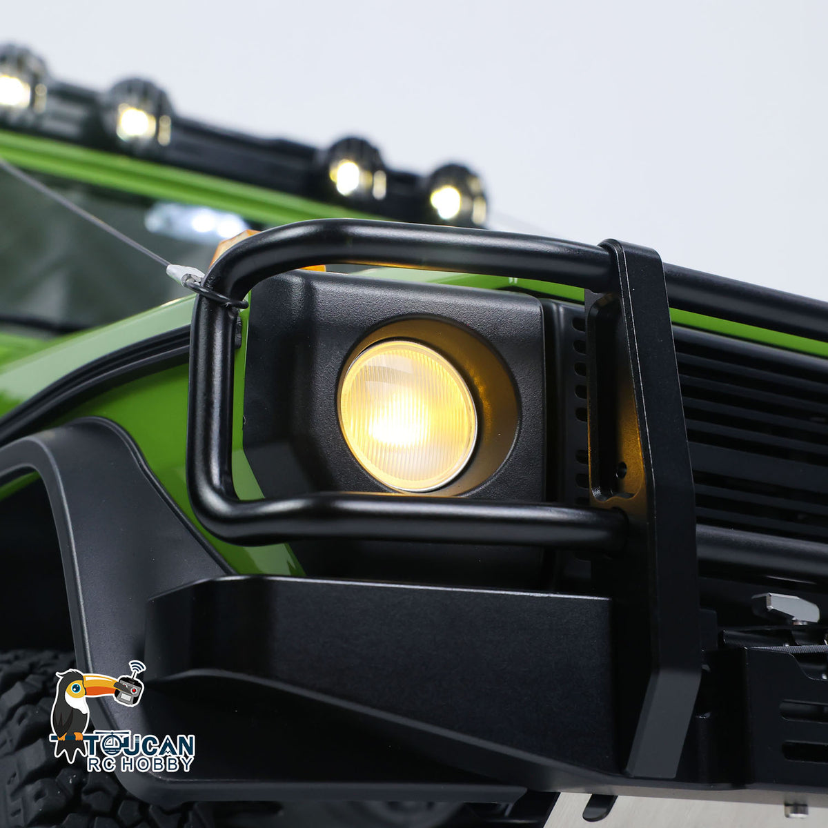 TOUCAN RC HOBBY In Stock CAPO W460 4X4 1/8 RC Off Road Car 2Speed RTR Crawler Axle Diff Lock Sound Light Winch AXE PLUS R3 ESC 540L KRAKEN 1400KV Motor